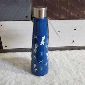 S'ip by S'well Disney's Frozen 2 Olaf Blue White Snowflake Water Bottle NWT